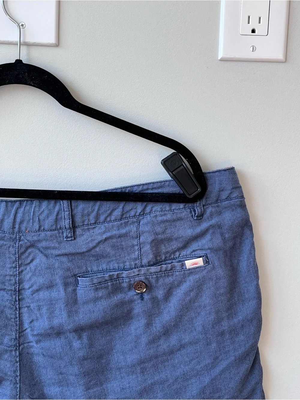 Faherty Tradewinds Linen Cotton Stretch Shorts 7.5